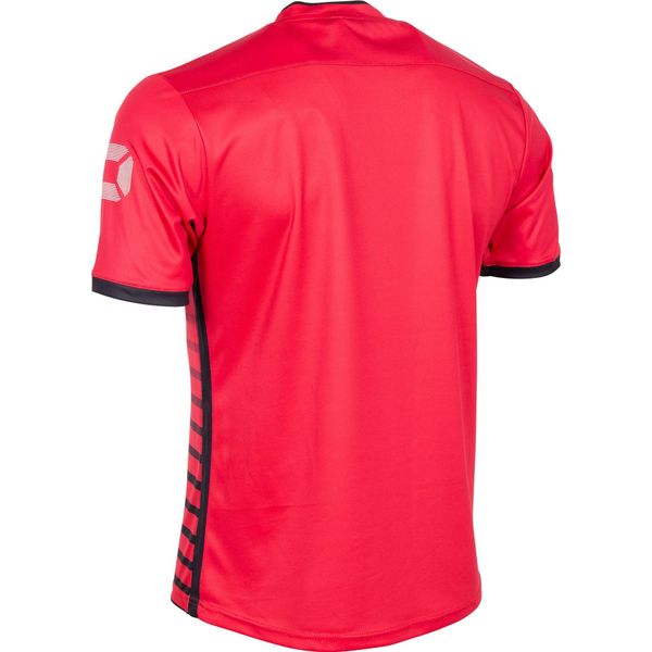 Stanno Fusion Shirt Korte Mouw Kinderen - Rood / Zwart
