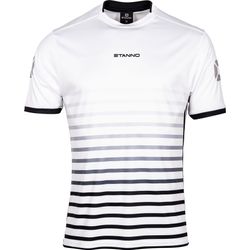 Voorvertoning: Stanno Fusion Shirt Korte Mouw Heren - Wit / Zwart