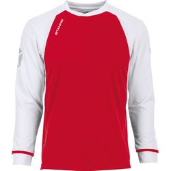 Voorvertoning: Stanno Liga Voetbalshirt Lange Mouw Kinderen - Rood / Wit