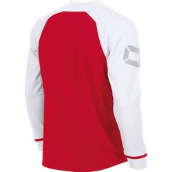 Voorvertoning: Stanno Liga Voetbalshirt Lange Mouw Kinderen - Rood / Wit