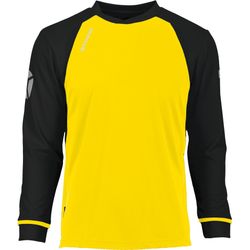 Voorvertoning: Stanno Liga Voetbalshirt Lange Mouw Kinderen - Geel / Zwart