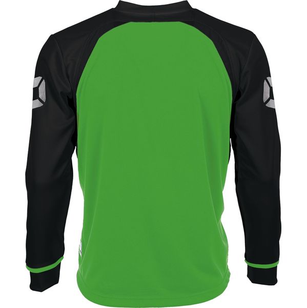 Stanno Liga Voetbalshirt Lange Mouw Kinderen - Bright Green / Zwart