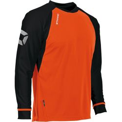 Voorvertoning: Stanno Liga Voetbalshirt Lange Mouw Heren - Fluo Oranje / Zwart