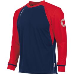 Voorvertoning: Stanno Liga Voetbalshirt Lange Mouw Heren - Marine / Rood