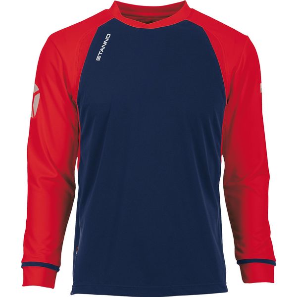 Stanno Liga Maillot À Manches Longues Hommes - Marine / Rouge