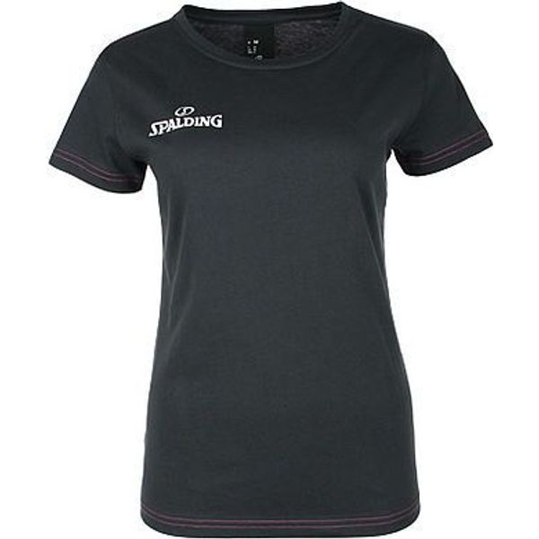 Spalding Team II 4Her T-Shirt Dames - Antraciet
