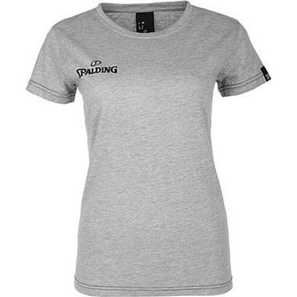 Spalding Team II 4Her T-Shirt Dames - Grijs Gemeleerd