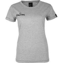 Voorvertoning: Spalding Team II 4Her T-Shirt Dames - Grijs Gemeleerd
