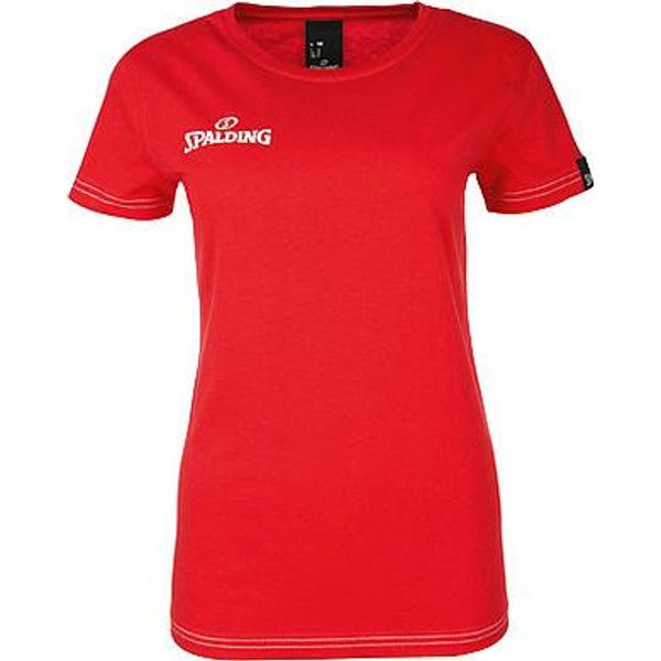 Spalding Team II 4Her T-Shirt Femmes - Rouge