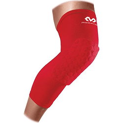 Mcdavid Hex Bein Sleeves Mit Hex Schutzpad Am Knie / Paar - Rot