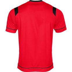 Voorvertoning: Stanno Arezzo Shirt Korte Mouw Kinderen - Rood / Zwart