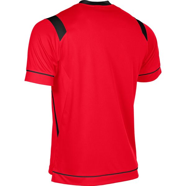 Stanno Arezzo Shirt Korte Mouw Kinderen - Rood / Zwart