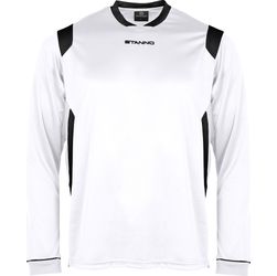 Voorvertoning: Stanno Arezzo Voetbalshirt Lange Mouw Kinderen - Wit / Zwart