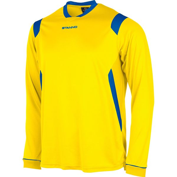 Stanno Arezzo Maillot À Manches Longues Hommes - Jaune / Royal