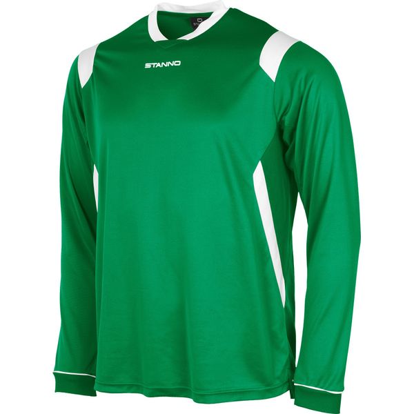 Stanno Arezzo Maillot À Manches Longues Hommes - Vert / Blanc