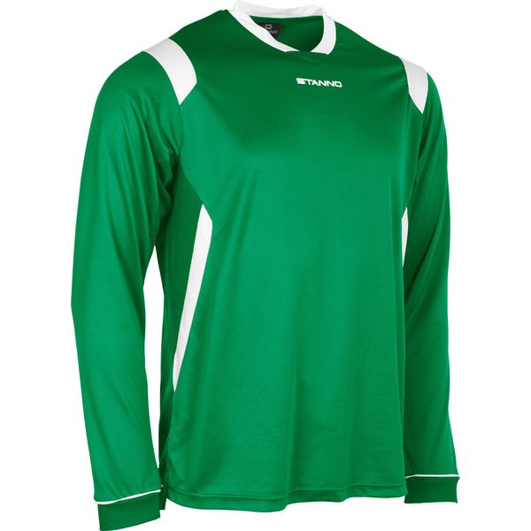 Stanno Arezzo Maillot À Manches Longues Hommes - Vert / Blanc