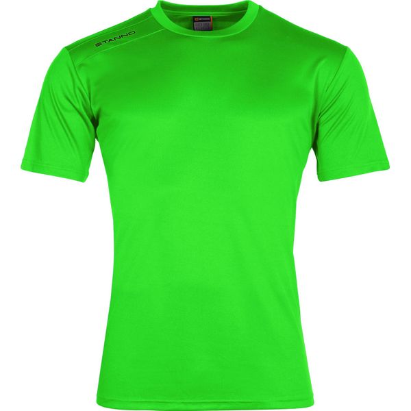 Stanno Field Shirt Korte Mouw Kinderen - Fluo Groen
