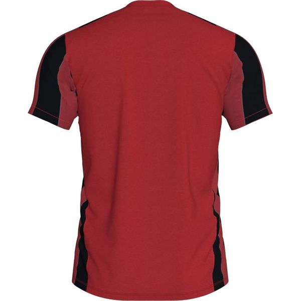 Joma Inter Shirt Korte Mouw Kinderen - Rood / Zwart