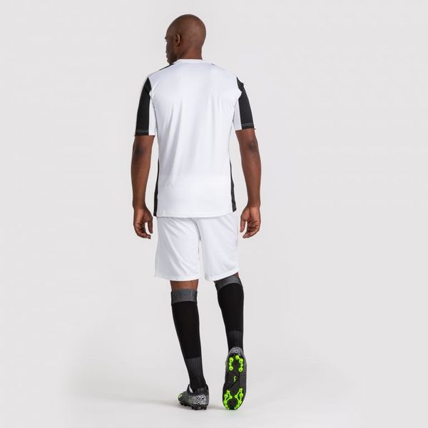 Joma Inter Shirt Korte Mouw Heren - Wit / Zwart