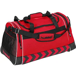 Hummel Luton (L) Sporttasche Mit Seitlichen Nassfächern - Rot / Schwarz