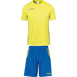 Uhlsport Score Tenue De Sport À Manches Courtes Enfants - Lime Yellow / Royal