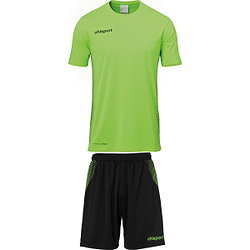 Uhlsport Score Tenue De Sport À Manches Courtes Enfants - Vert Fluo / Noir