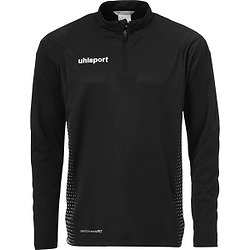 Uhlsport Score Ziptop Enfants - Noir / Blanc