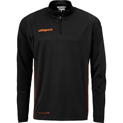 Uhlsport Score Ziptop Heren - Zwart / Fluo Oranje