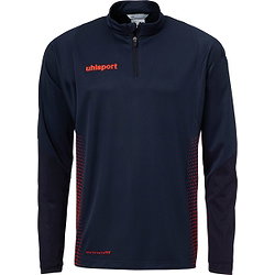 Uhlsport Score Ziptop Heren - Marine / Fluorood