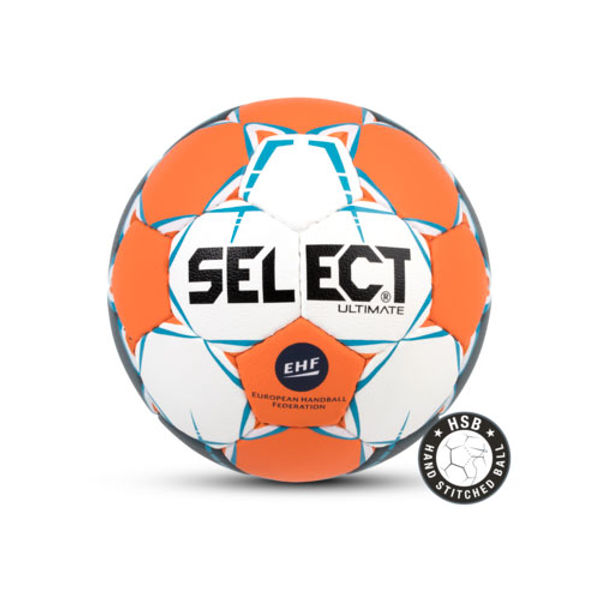 Select Ultimate Junior (2) Handball - Blanc / Orange