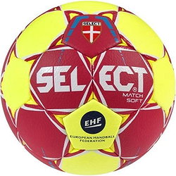 Select Match Soft Handball - Rot / Gelb