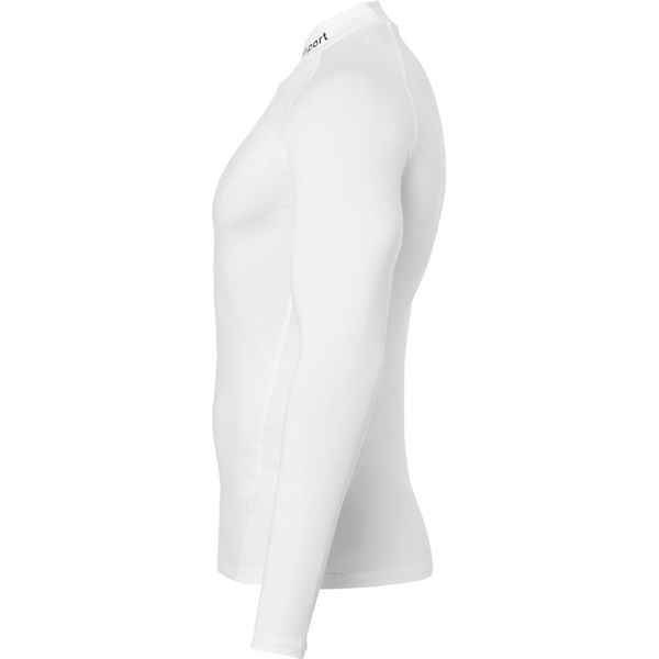 Uhlsport Distinction Pro Baselayer Shirt Opstaande Kraag Kinderen - Wit