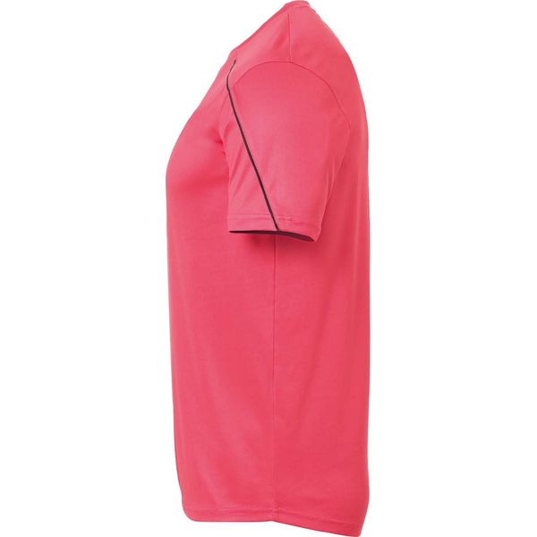 Uhlsport Stream 22 Shirt Korte Mouw Kinderen - Roze / Zwart
