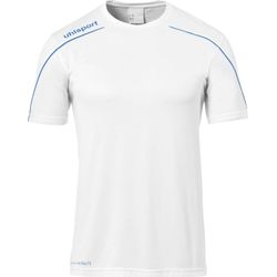 Voorvertoning: Uhlsport Stream 22 Shirt Korte Mouw Kinderen - Wit / Royal