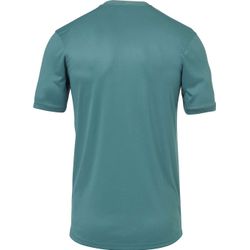 Voorvertoning: Uhlsport Stream 22 Shirt Korte Mouw Kinderen - Fir Green / Fluo Groen