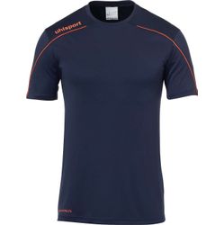 Voorvertoning: Uhlsport Stream 22 Shirt Korte Mouw Kinderen - Marine / Fluorood