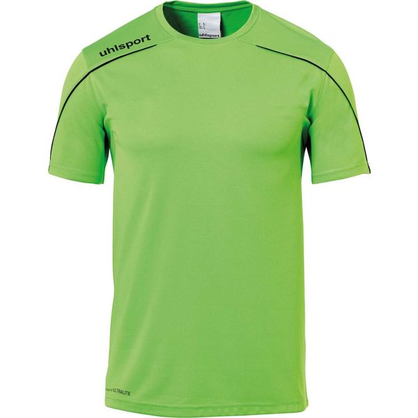 Uhlsport Stream 22 Shirt Korte Mouw Heren - Fluo Groen / Zwart