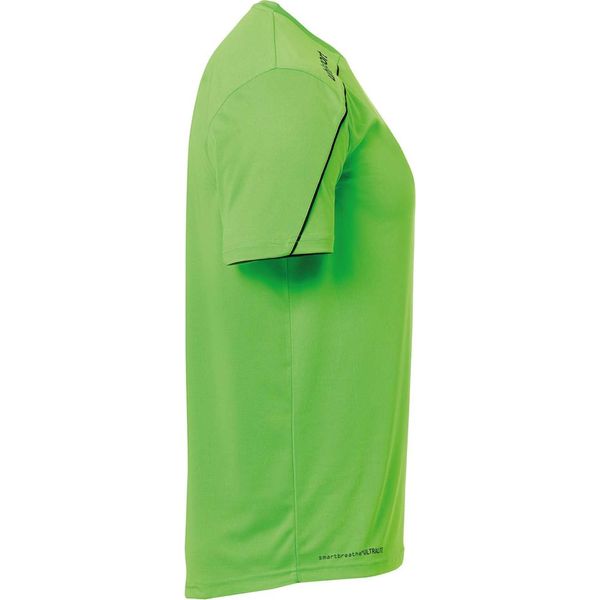 Uhlsport Stream 22 Shirt Korte Mouw Heren - Fluo Groen / Zwart