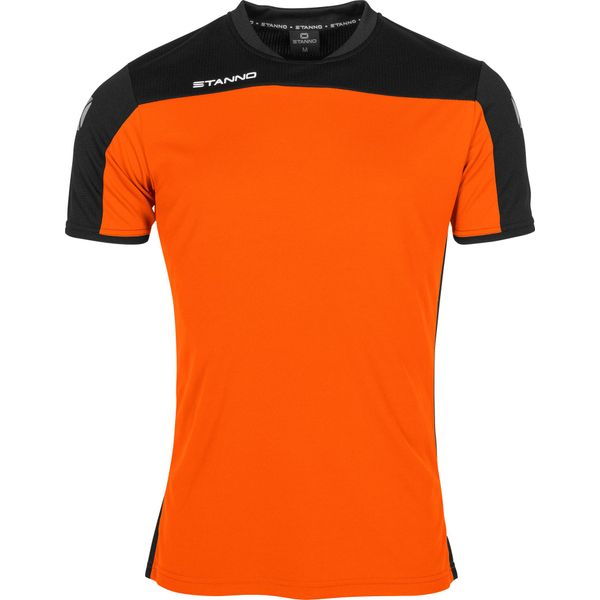 Stanno Pride T-Shirt Heren - Oranje / Zwart