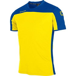Stanno Pride T-Shirt Heren - Geel / Royal