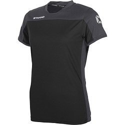 Stanno Pride T-Shirt Dames - Zwart / Antraciet
