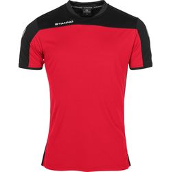 Voorvertoning: Stanno Pride T-Shirt Dames - Rood / Zwart