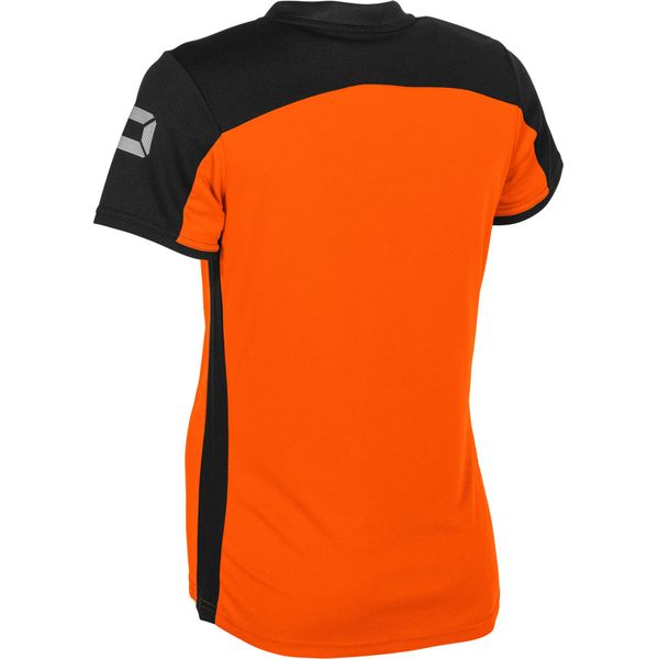 Stanno Pride T-Shirt Dames - Oranje / Zwart