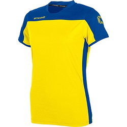 Stanno Pride T-Shirt Dames - Geel / Royal