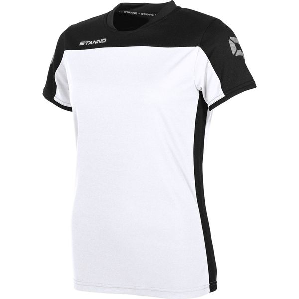 Stanno Pride T-Shirt Dames - Wit / Zwart