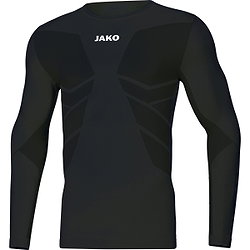 Jako Comfort 2.0 Longsleeve Heren - Zwart
