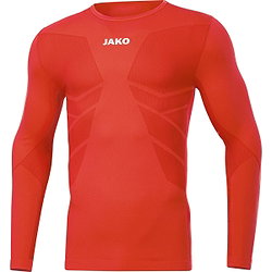 Jako Comfort 2.0 Maillot Manches Longues Hommes - Flame