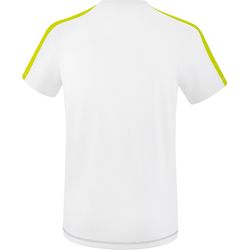 Voorvertoning: Erima Squad T-Shirt Kinderen - Wit / Slate Grey / Lime