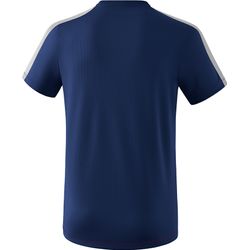 Voorvertoning: Erima Squad T-Shirt Heren - New Navy / Bordeaux / Silver Grey