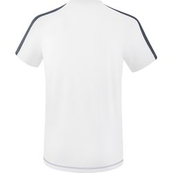 Présentation: Erima Squad T-Shirt Hommes - Blanc / New Navy / Slate Grey